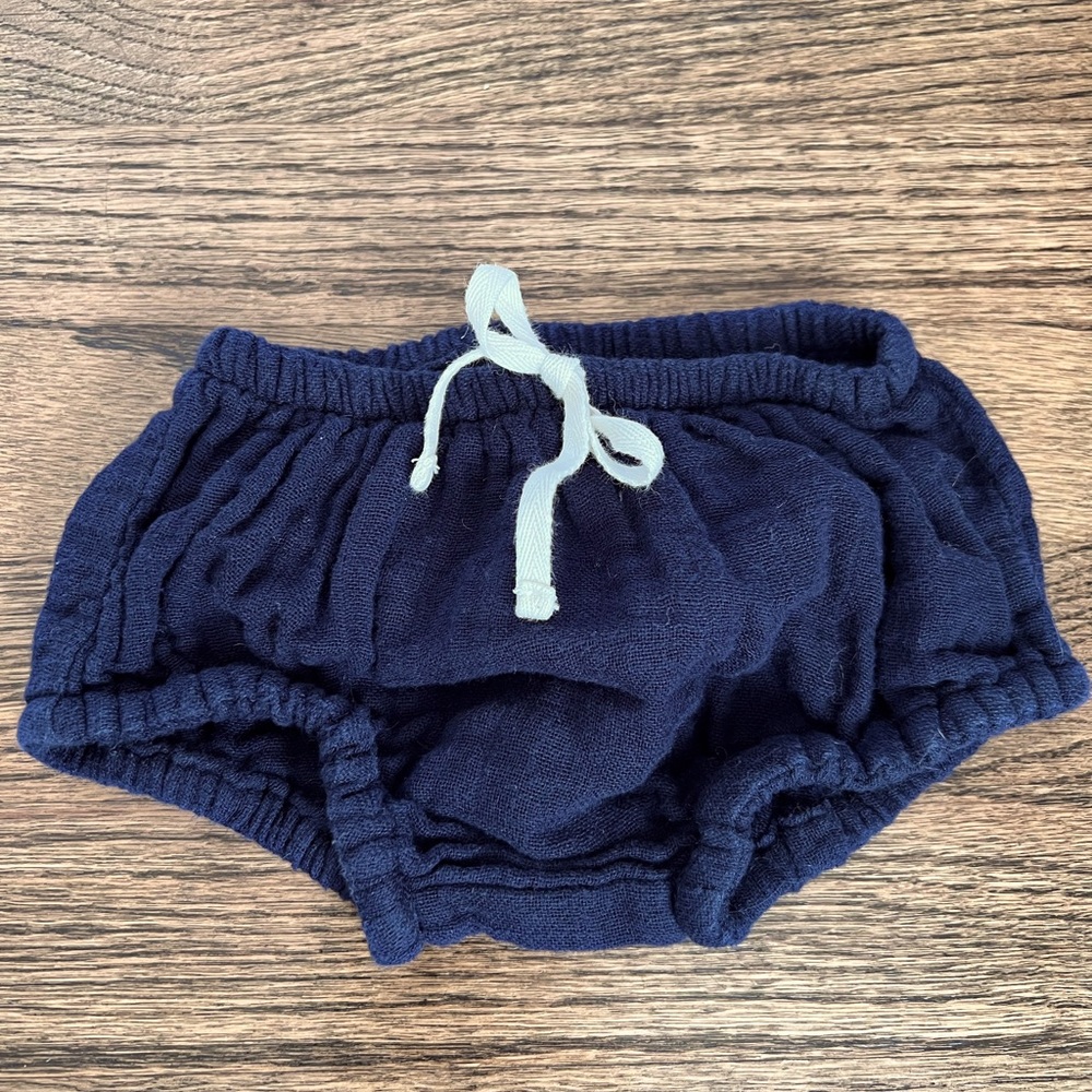 Jamie Kay navy bloomers 0-3m
